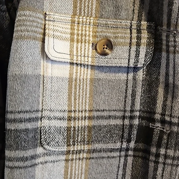 Plaid shacket - oversized - Picture 3 of 4